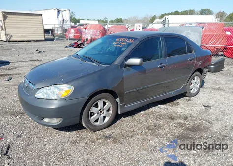 2007 Toyota Corolla S из США, поврежденный, VIN 2T1BR32E97C745693